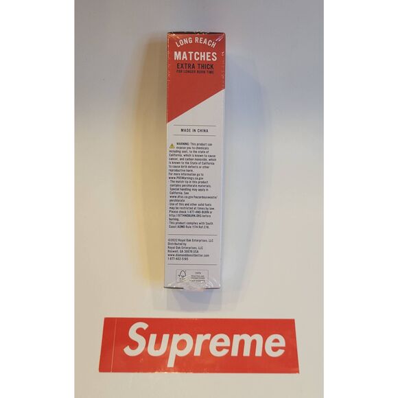 Supreme x Diamond matches - 1 pack of 75 - Picture 2 of 4